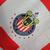 Camisa Retrô Chivas Guadalajara I 1994/1995 - Masculina Atlética - Branca com detalhes em vermelho e azul com todos os patrocínios - loja online