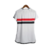 Camisa São Paulo I 23/24 - Torcedor Adidas Feminina - Branca com detalhes em vermelho e preto na internet