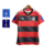 Camisa Flamengo I Patrocínios 23/24 Torcedor Adidas Masculina - Vermelho e Preto - GOL DE PLACA ESPORTES 