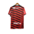 Camisa Flamengo III 22/23 Torcedor Masculina - Vermelha com detalhes em preto e branco com todo patrocinio na internet