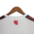 Camisa Flamengo II 21-22 Torcedor Masculina - Branca com detalhes na manga em vermelho e preto