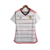 Camisa Flamengo II 23/24 Adidas Feminina - Branca com listras em vermelho e detalhe no dourado