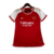 Camisa Arsenal I 23/24 - Torcedor Adidas Feminina - Vermelha com detalhes em branco e dourado