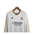 Kit Infantil Real Madrid I manga longa 23/24 - Adidas - Branco com detalhes em preto e amarelo na internet