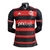 Camisa Flamengo I 24/25 - Jogador Adidas Masculina - Preta com detalhes em vermelho e com patrocínio