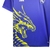 Camisa Japão Edição especial 24/25 - Torcedor Adidas Masculina - Azul com desenho de Dragão em amarelo