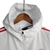 Imagem do Jaqueta Corta-Vento Bayern de Munique 23/24 - Masculina Adidas - Branca com detalhes em vermelho