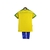 Kit Infantil Retrô Brasil I 1998 - Nike - Amarelo com detalhes em verde - comprar online