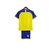 Kit Infantil Al-Nassr I 22/23 - Amarelo com detalhes em azul - comprar online
