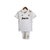 Kit Infantil Real Madrid I Retrô 11/12 - Adidas - Branco com detalhes em dourado