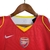 Imagem do Kit Infantil Retrô Arsenal I 2004/2005 - Nike - Vermelho com detalhes em branco e amarelo