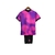Kit Infantil PSG III 20/21 - Jordan - Rosa com detalhes em preto e roxo - comprar online