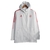 Jaqueta Corta-Vento Bayern de Munique 23/24 - Masculina Adidas - Branca com detalhes em vermelho