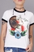 camiseta feminina ringer princesa leia star wars