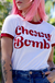 camiseta feminina ringer cherry bomb the runaways