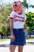 camiseta feminina ringer cherry bomb the runaways