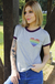 camiseta feminina ringer coração arco iris gay lgbt