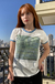 camiseta feminina ringer monet