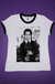 Camiseta Feminina Ringer Wanda Addams