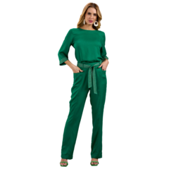 Conjunto Calça e Blusa Verde Mira Vest - MGR BOUTIQUE