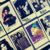 Polaroid ROCK- Jimmy Hendrix - Guitarra - Re cute stickers impermeables premium