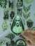 Glow LA MONJA , THE NUN - Re cute stickers impermeables premium