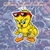 Cartoon Tweety musculoso