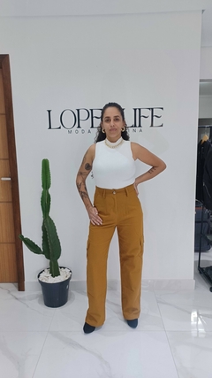 REGATA TRICOT GOLA ALTA - LOPES LIFE MODA FEMININA