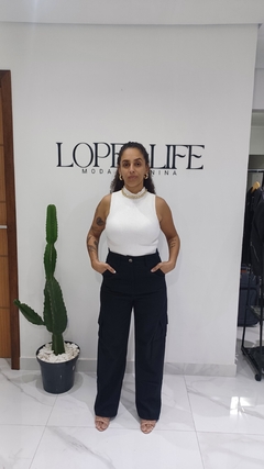 CALÇA CARGO - LOPES LIFE MODA FEMININA