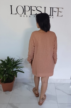 CARDIGAN TRICOT NUDE na internet