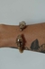 Bracelete Articulado com Ponteira Níquel e Cabeça de Tigre - comprar online