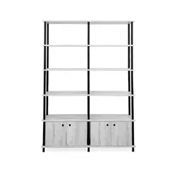 BIBLIOTECA 2 CUERPOS + 2 MODULOS B02 - comprar online