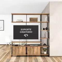 SEPARADOR CON SOPORTE TV 160cm. S02