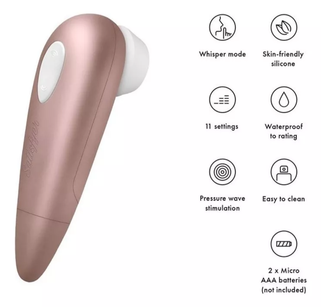 Satisfyer Succionador de clitoris estimulador - DYMSEXX