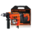 TALADRO PERCUTOR 13 MM-650 WATS-VEL.VAR.REV-PERCUSION-MALETIN (BLACK & DECKER)