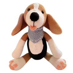 Cachorro Beagle Amigurumi