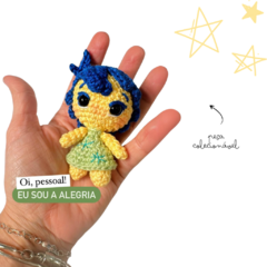 Amigurumi Alegria Divertidamente feito à mão