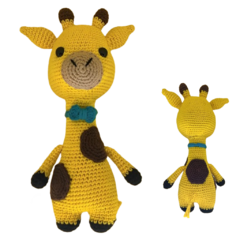 Girafa Amigurumi com Gravata