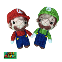 Descubra o Kit Amigurumi Mario Bros, com personagens Clássicos Reimaginados em Crochê. Presente Perfeito para Gamers e Fãs de Mario.