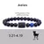 Pulsera con dijes de constelación de 12 signos del zodiaco para hombres y mujer - Sweet Angie