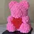 Oso de peluche de corazón de Rosa Artificial , - Sweet Angie