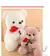 Oso de peluche de rosas para el Día de San Valentín - comprar en línea