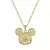 Collar de Mickey y Minnie Mouse, acero inoxidable - Sweet Angie