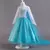 Vestido de princesa Elsa para niñas en internet