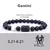 Pulsera con dijes de constelación de 12 signos del zodiaco para hombres y mujer