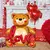 Globos de oso bonitos de amor para el Día de San Valentín, decoraciones - tienda en línea