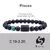 Pulsera con dijes de constelación de 12 signos del zodiaco para hombres y mujer - tienda en línea