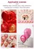 Globos de corazón en internet