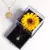 conjunto de regalo de collar de girasol,