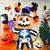 inflable gigante para Halloween, calabaza,